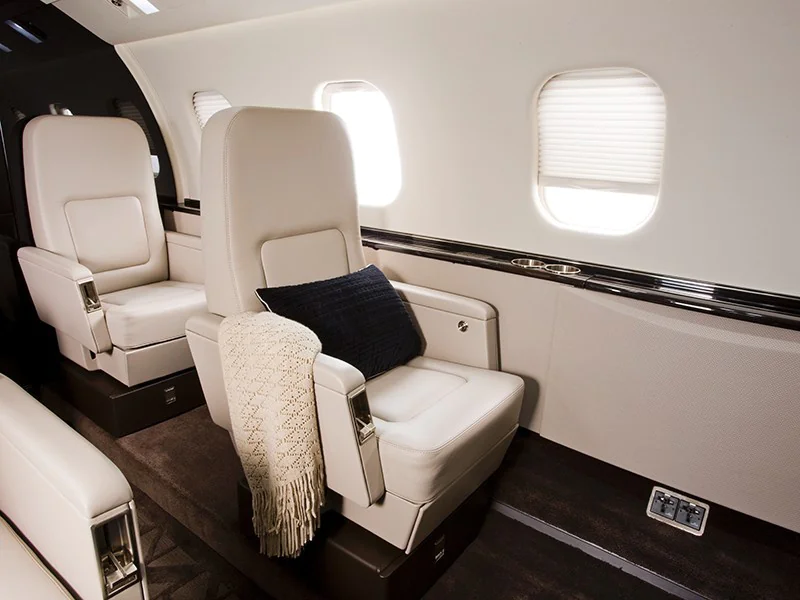 Lear 60 interior