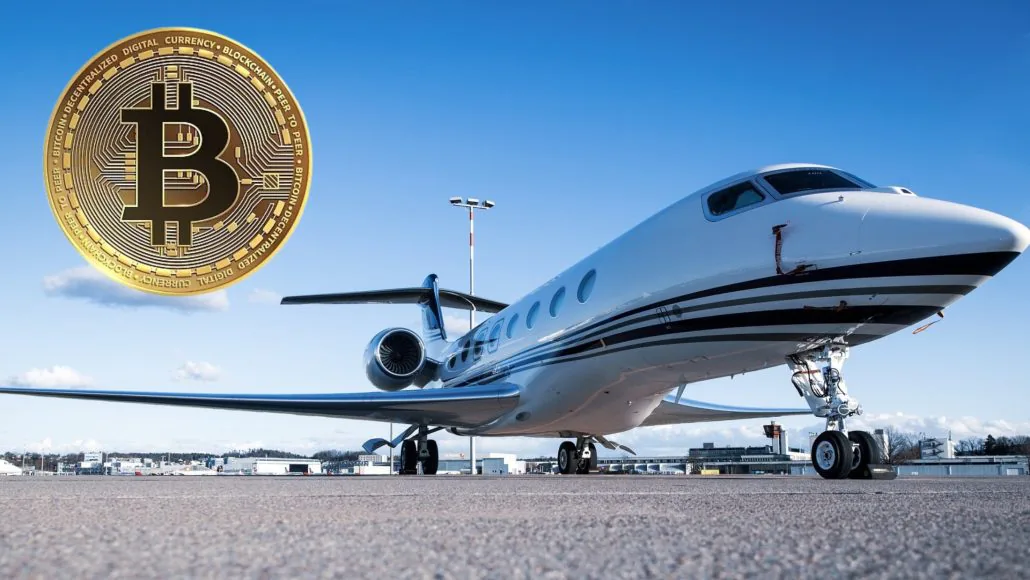 Bitcoin Payments for Private Jet Charter