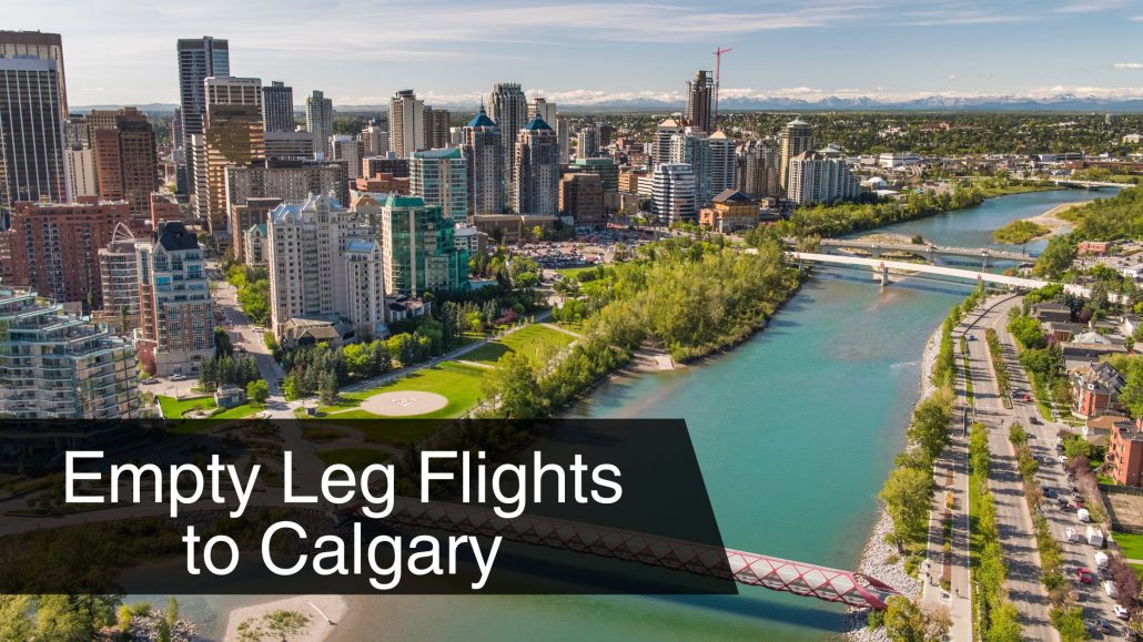 Empty Leg Flights Calgary