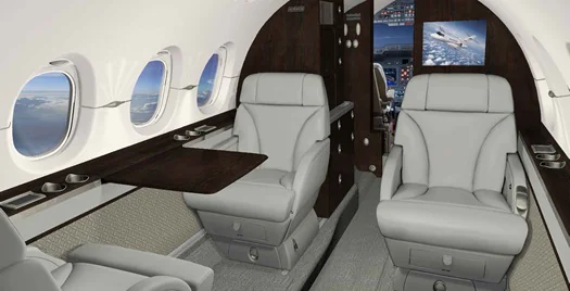 Hawker 800XPI Interior