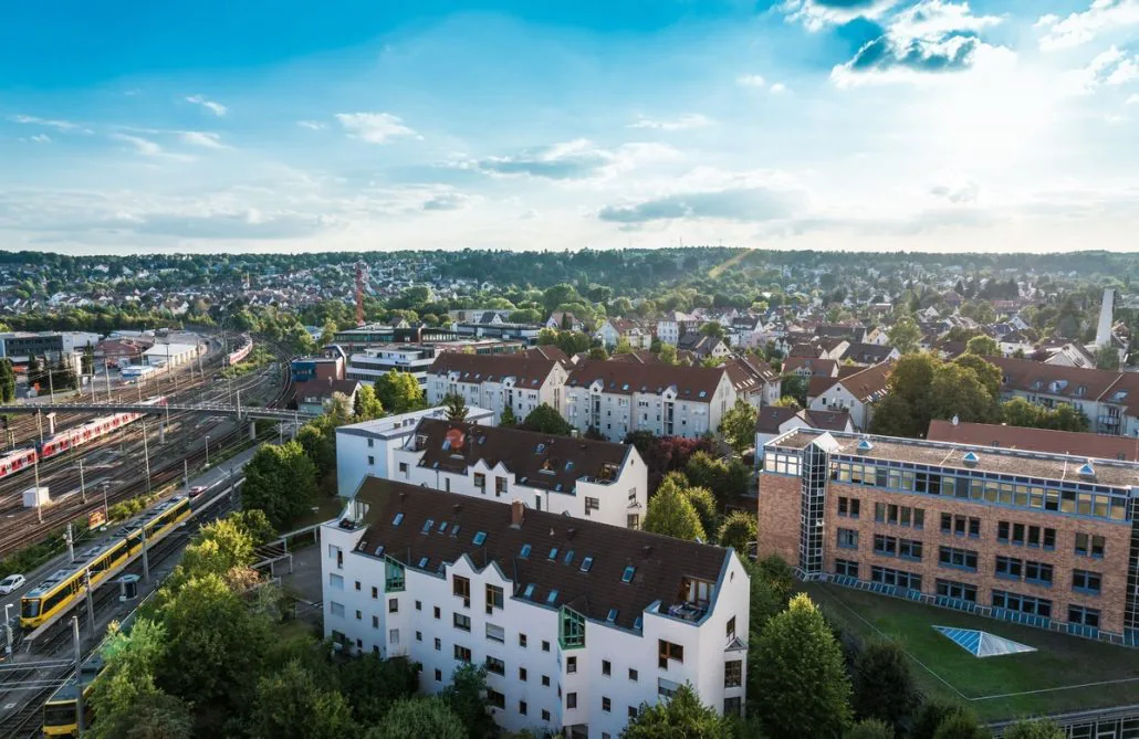 Stuttgart Private Jet Charter City view