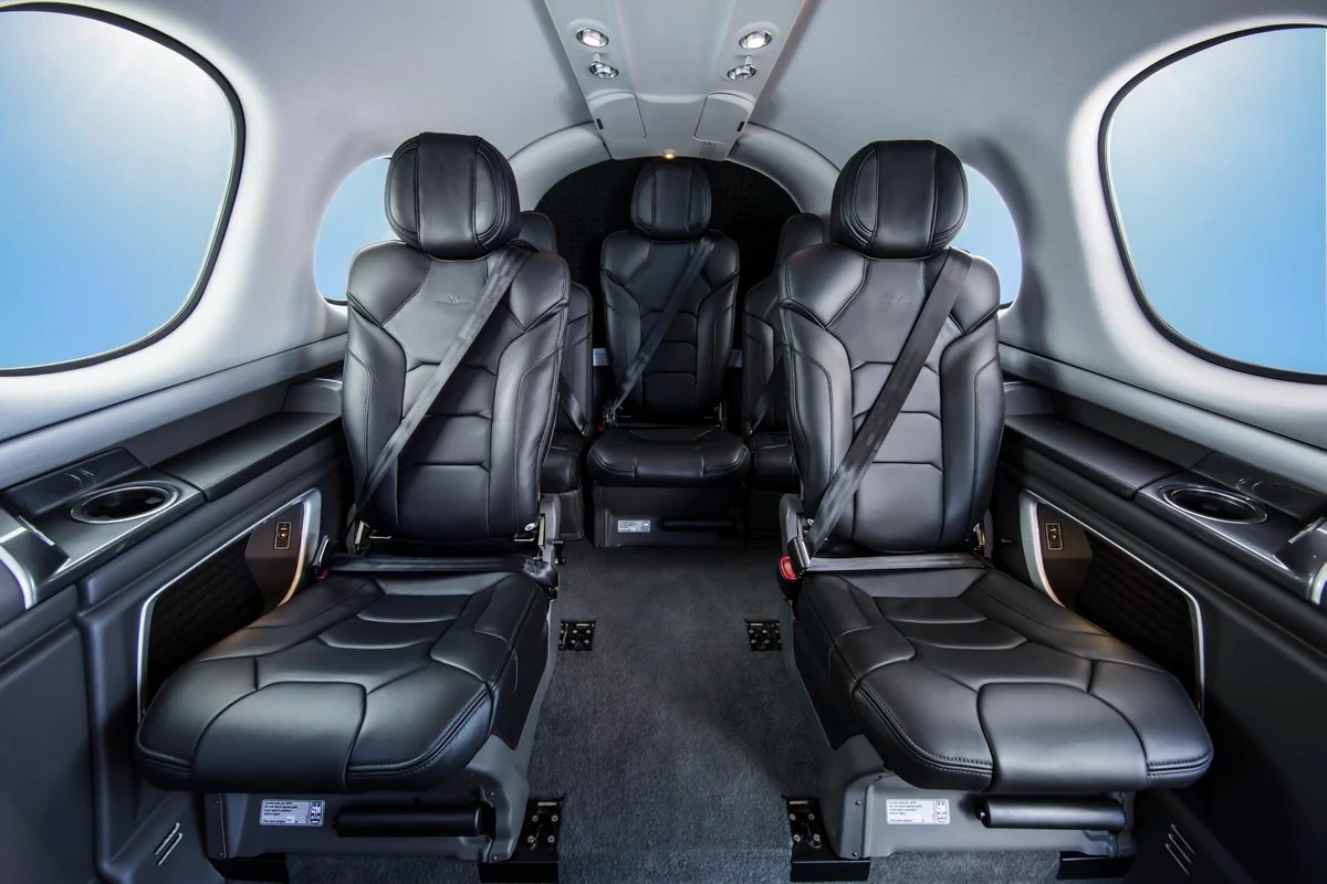 Vision Jet Interior